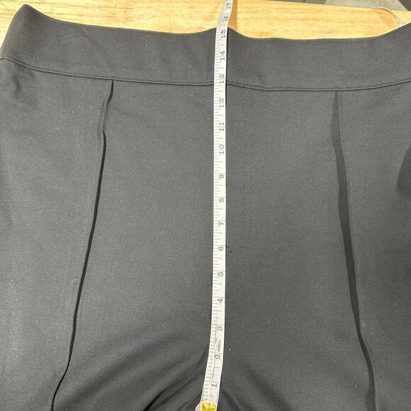 Spanx NWOT The Perfect Pant Hi-Rise Flare Black Size 3X Ponte Fabric Pull-On - Picture 8 of 10